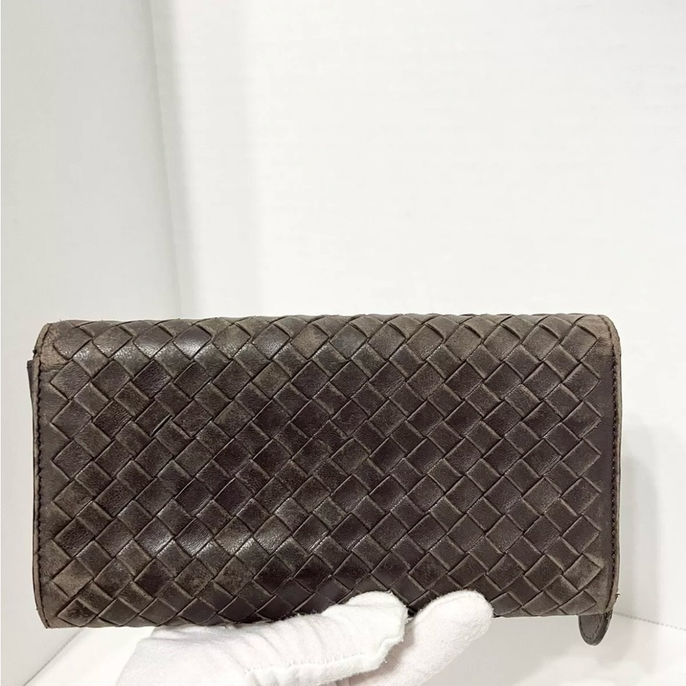 Bottega Veneta Intrecciato Long Wallet